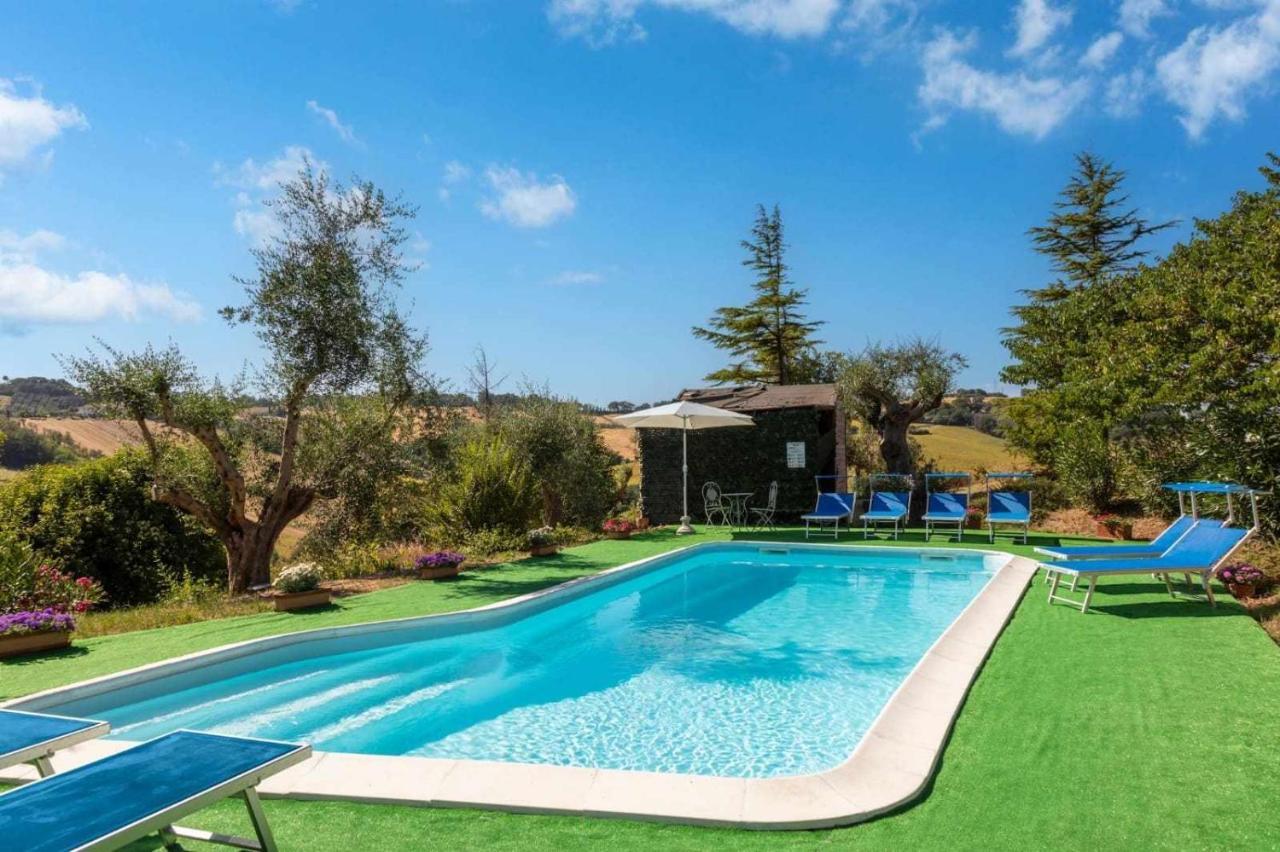 La Meriggia Agriturismo- Ampio Appartamento Con Terrazza Esclusiva Ancona Bagian luar foto
